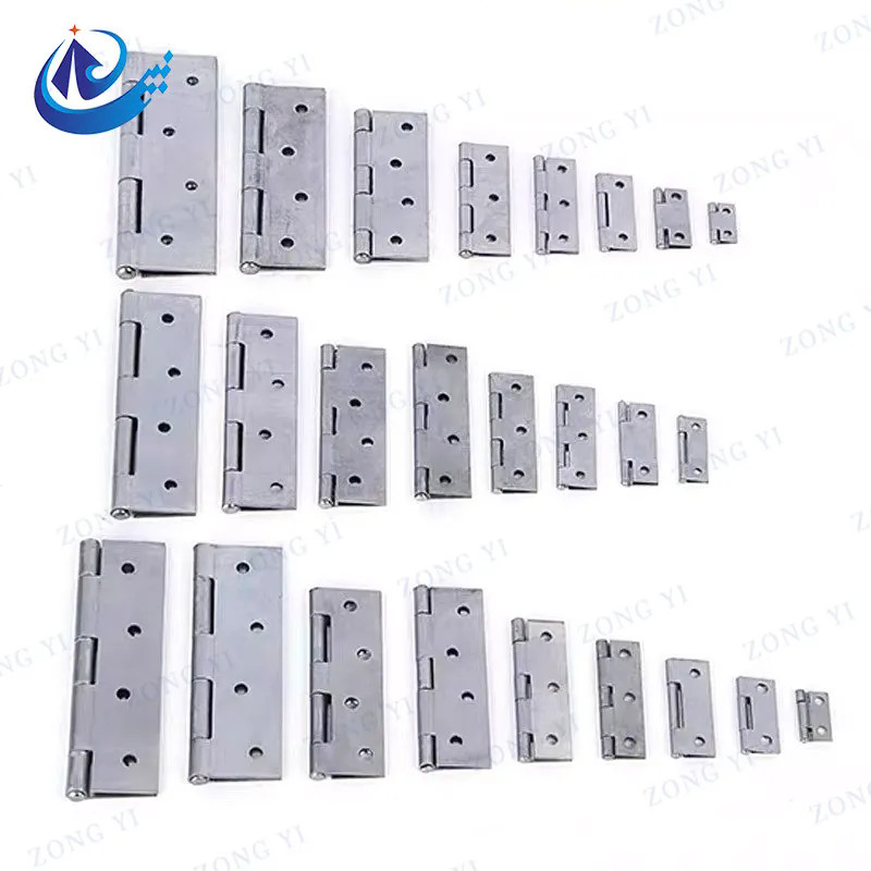 Hinges lawang baja tahan karat nawakake operasi lancar lan bisu.