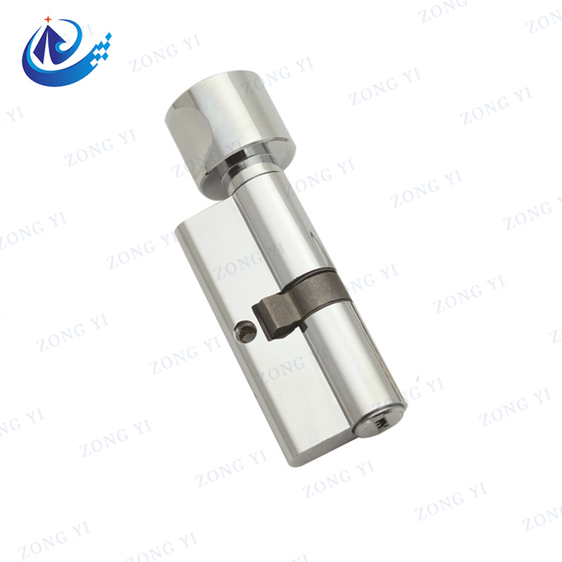 Profil Euro Thumbturn Double Cylinder Mortise Zinc Alloy Utawa Aluminium Key Cylinder