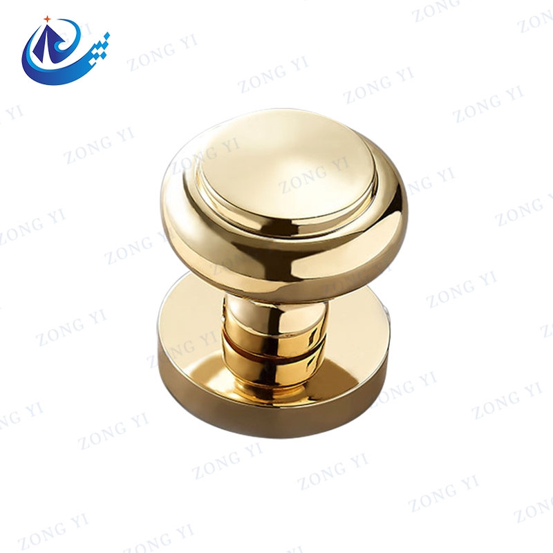 Bulat Kuningan Knob Door Lock