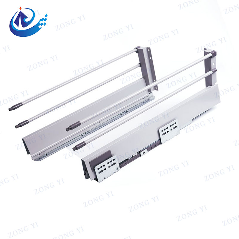 Apa merek sing nawakake Cold-rolled Double Wall Drawer Slides?